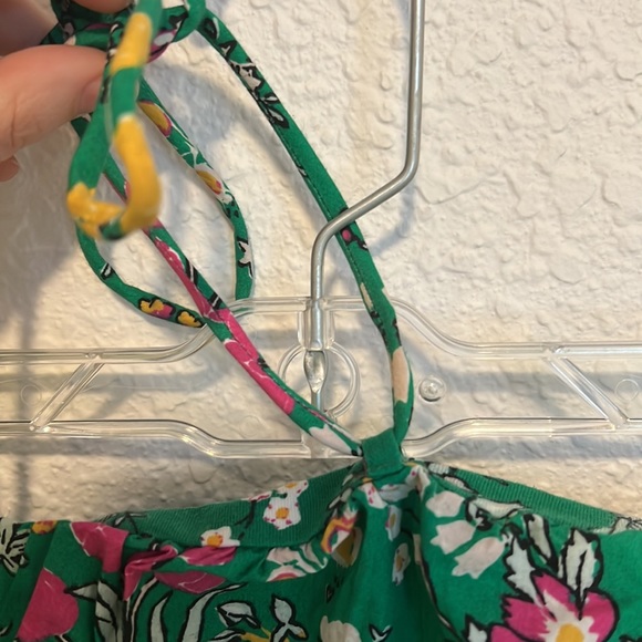 Anthropologie New With Tags Strapless Neck-tie Floral Top - Picture 4 of 9